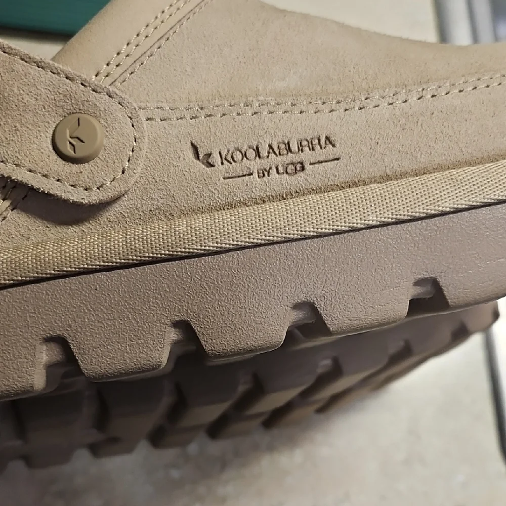 Koolaburra By UGG Beige Suede Slingback Clogs - Picture 4 of 6